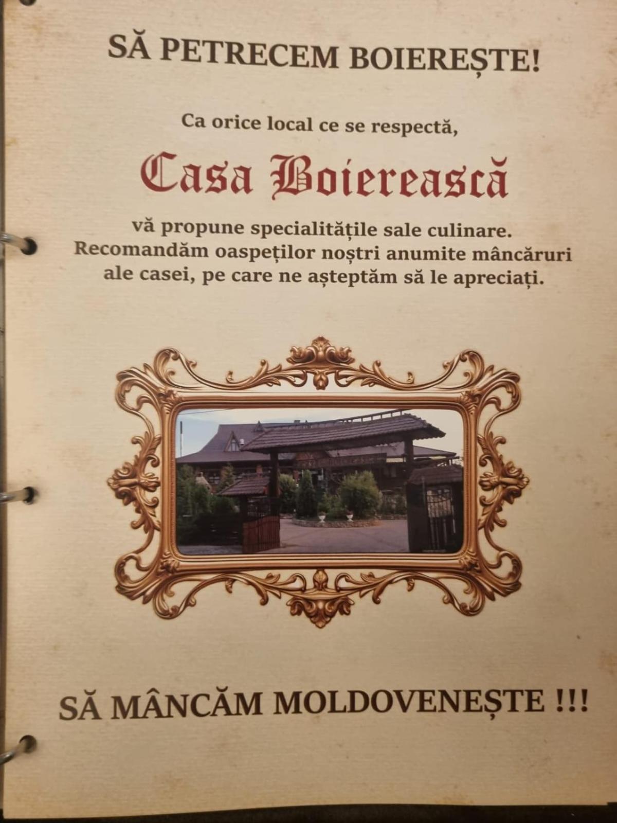 Casa Boiereasca Hotel Iasi Eksteriør billede